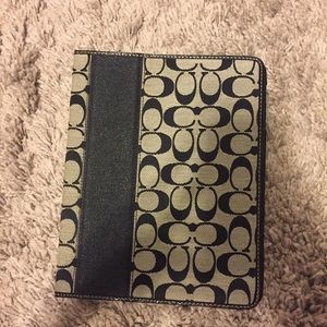 Coach iPad case